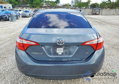 2016 Toyota Corolla L z USA, uszkodzony, nr VIN 2T1BURHE7GC732093